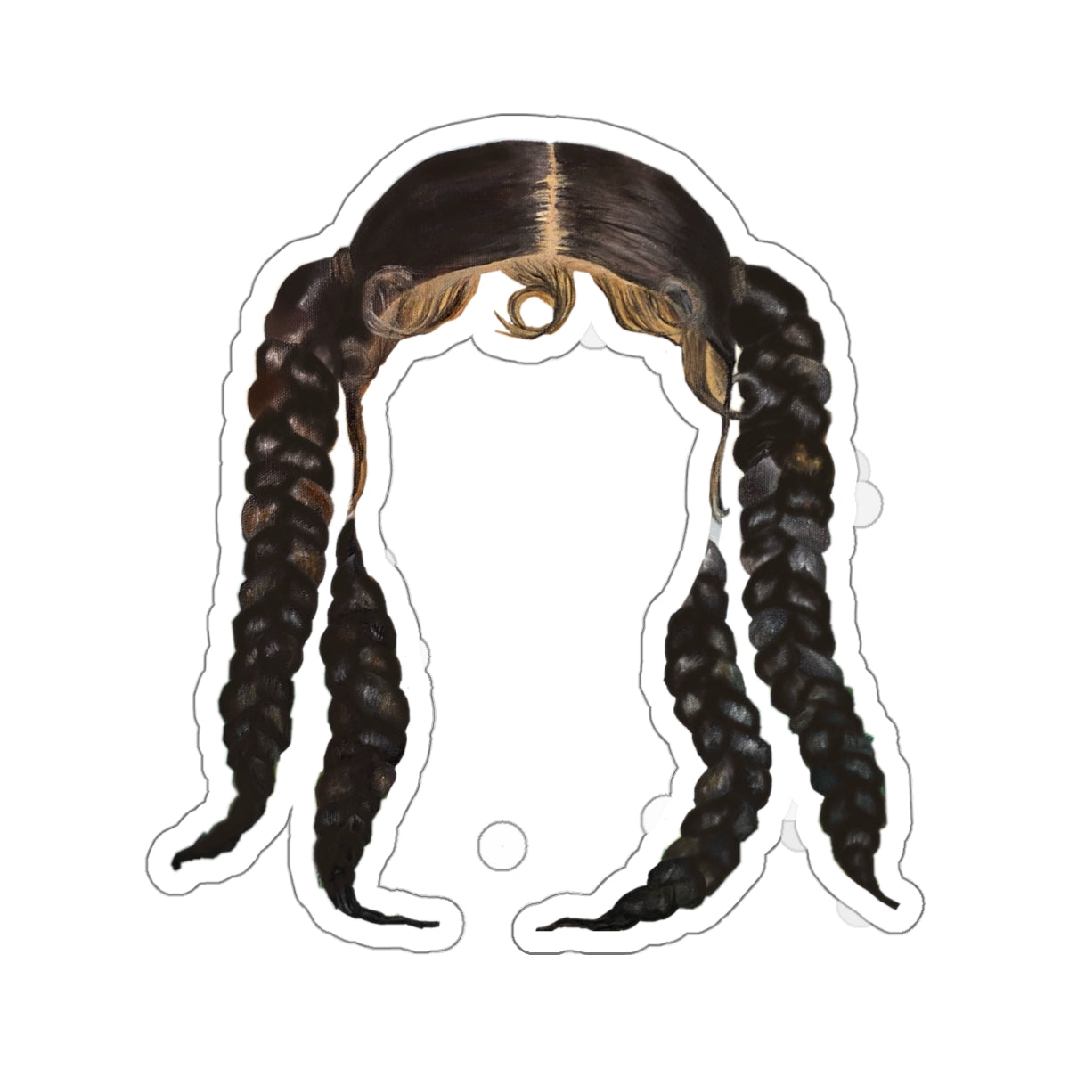 Braids Sticker
