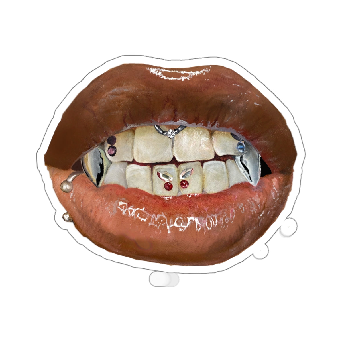 Tooth-Gem Sticker