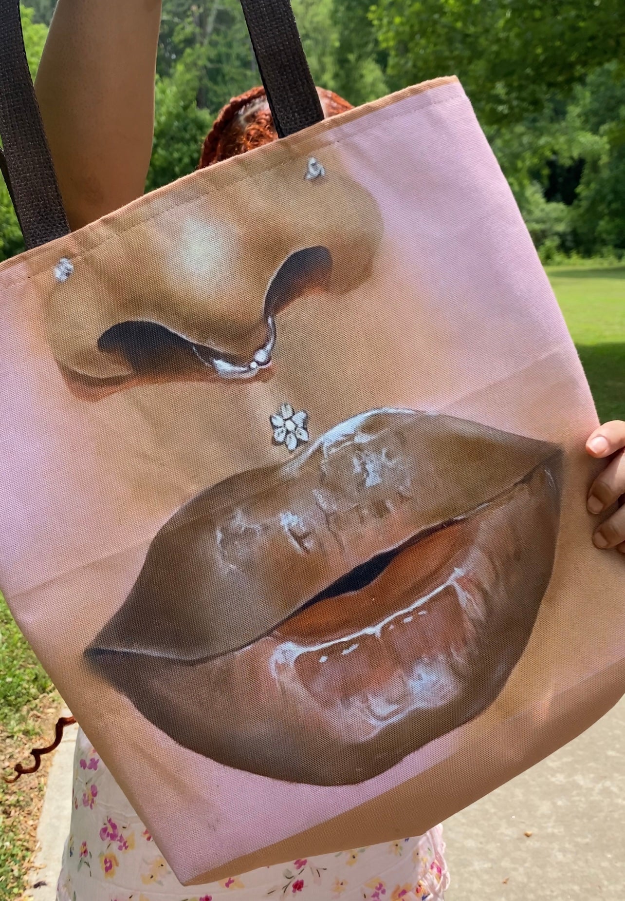 Brown-Lip Tote