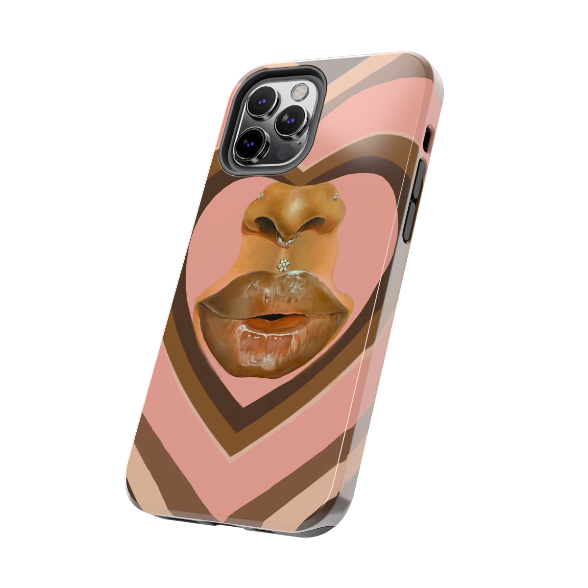 Brown-Lip Phone Case
