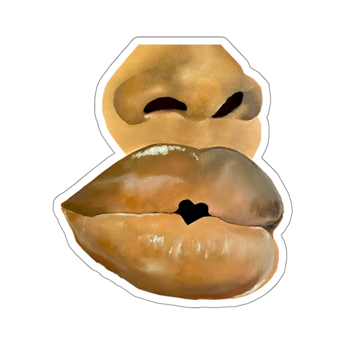 Heart-Lip Sticker
