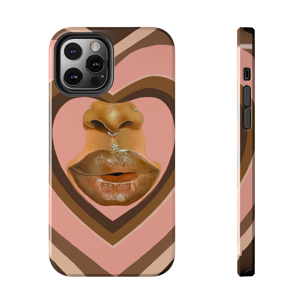 Brown-Lip Phone Case